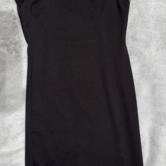 TFNC Black Sleeveless Knee-Length Bodycon Dress, Size XXS - Picture 2 of 6